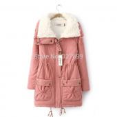 Winter neue berber Fleece Jacke Mantel Damen Bekleidung napka weibliche jaquetas slim lange Jacken Parkas