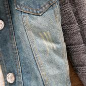 neue Damen Frühling im Herbst kurz Jeans Jacke Damen Winter slim aus Grossen Pelzkragen lamm aus Denim