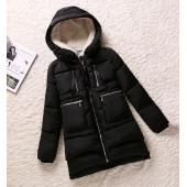 neue Winter Damen wadded Jacke Rot weiblichen OberBekleidung plus Size the Verdickung lässig runter Baumwolle wadded