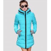 Damen Baumwolle Gepolsterte  Jacke Winter mittellang auf Baumwolle plus Size Jacke weibliche slim Damen Jack