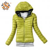 neue Mode casual windJacke ab Winter Women Herbst und Winter Women & Candy Farbigen Mantel