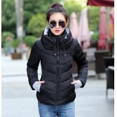 Vermummte plus Size Koreanischen lange Ärmel warmes Licht auf Wattierten WinterJacke Damen Parkas für Damen Damen