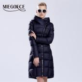 miegofce Womens Winter auf Jacken und Mäntel Damen Hochwertige warme weibliche Verdickung warm Parka Haube über Mantel