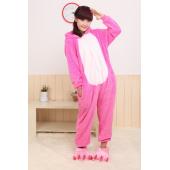 der Blau Rosa stich Strampler Erwachsenen unisex Cosplay kostüm SchlafAnzug in einer Partei Nachtwäsche für erwachse