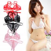 Europa und Amerika Lacework Damen sexy Nachthemd Nachtwäsche t Zurück dessous
