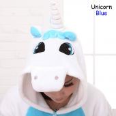 Grosshandel EinHorn stitch Panda unisex Flanell Kapuzenpulli Pyjama kostüm Cosplay Tier Onesies Nachtwäsche für männe