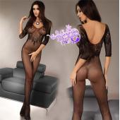 sexy Bodystocking offen den Overall Versuchung perspektive sling Nahtlose Bodysuit Damen sexy dessous