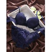 Tiefe v Hals Spitzen BH Mode sexy exquisite luxus Damen Unterwäsche Set push up BH hat