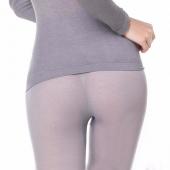 Damen lange Unterwäsche hat slim faser Modal warm Winter Nachtwäsche Set hj1sj02