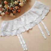 Summer Style black sexy Lady 1PCs 2 schicht Floral Spitzen strapse Hosenträger dessous Rock Strumpf free Shipping insge