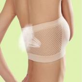 ein kurzer Abschnitt atmungsaktive BH anti wrap Brust dessous Mesh trägerLoses leibchen