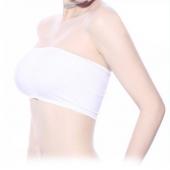 Nahtlose trapless Bandeau Top BH für Mädchen bs88