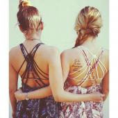 heiß Mode neue Damen elastischer Sport BH Top sutian keine Feste aktive Baumwolle tragen Anzug Sport BHs pflaNZ