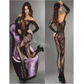 Schwarze leere zettel Damen sexy Damen Kleidung Spandex Deutet heiß mit teddy