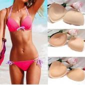 1 Paar Schwamm Badeanzug Polster mit push up BH Brust enhancer der Bikini Polster removeable BH Pads