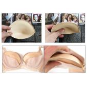 1 Paar Schwamm Badeanzug Polster mit push up BH Brust enhancer der Bikini Polster removeable BH Pads