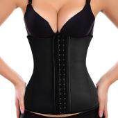 latex Taille cincher Sport latex Taille Ausbildung Korsetts 9 Stahl knochen Korsett schlankheits gaine amincissante