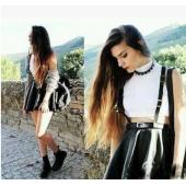 Harajuku Mode sexy Punk Korsett 100% handgefertigt Leder körper knechtschaft Käfig Bildhauerei geschirr Taillengürtel