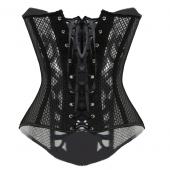 sexy Mesh Korsetts und bustie elastischen net Hebt Blumen Design busk Schliessung Bustier Korsett körper shapewear