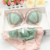 sexy dessous BH kurze sätze drei zeilen Spitzen Unterwäsche sexy Mädchen BH frankreich Marke BH Sets Grosse tass