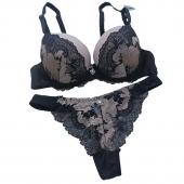BRand Vertraut sexy Spitzen tangas Büstenhaltersatz Setzen elegante Junge Damen push up BH und Höschen hat abc