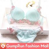 neue solid gegenüber Damen sind sexy BH plus Size d Cup Anzug Höschen und BH Damen Unterwäsche push up BH s