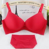 Mode sexy Damen Büstenhaltersatz vs geheime anpassung Nahtlose Unterwäsche Büstenhaltersatz plus Size c Cup push