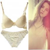 die neuen sexy Unterwäsche Damen Büstenhaltersatz Tiefe v Spitzen BH kurze BH Unterwäsche sexy Spitzen Ma