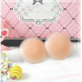 1 Paar wiederverwendbare selbstklebende Silikon Brust Nippel pasties auf BH Pad blütenBlatt neue