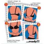 1PCs Mode sexy BH träger Verstellbar Schulterfrei adapter konVerter komplett einstellbar niedrige wieder BH extende