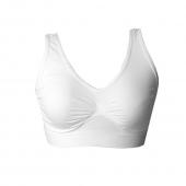 Mode neue gemütliche Nahtlose Sport FreiZeit BH unterstützung Weste Weiss Schwarz nackt Versandkosten