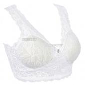 Mode neue Damen Lady sexy Spitzen Weste FreiZeit Gepolsterte  BH bequem Schlafen Dralette Deutet 8 Farbe