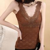 neuer Stark Damen sexy Spitzen Blumen T Shirt Tank Tops Ärmellose Strecken Häkeln Weste Bluse zum Verkauf