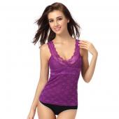 neuer Stark Damen sexy Spitzen Blumen T Shirt Tank Tops Ärmellose Strecken Häkeln Weste Bluse zum Verkauf