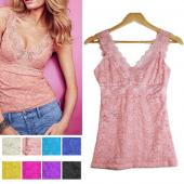 neuer Stark Damen sexy Spitzen Blumen T Shirt Tank Tops Ärmellose Strecken Häkeln Weste Bluse zum Verkauf