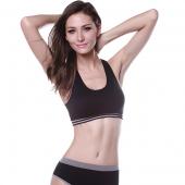 neue Damen Nahtlos gehen Weste Spitzen Sport FreiZeit Unterwäsche BH Tank Top