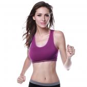 neue Damen Nahtlos gehen Weste Spitzen Sport FreiZeit Unterwäsche BH Tank Top