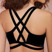 Damen sexy geschnitten cagged Korsett bralet Bustier Pflanzliche Top uk 6 14