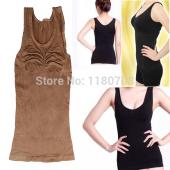 zur Verhaftung körper shaper Bauch fett kontrolle Hemdchen oder so was Tank Top 2 Farben