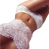 gagaopt neue Damen sexy Spitzen Tops slips Weissen Bikini sexy dessous BH oben Harajuku Setzt Bikini Beach