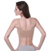 heißes Verkauf lässig Damen scheren Nahtlose Weste trägerHemdchen Sport Unterwäsche BH Versandkosten