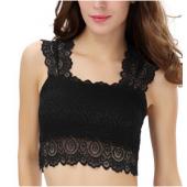 neue Mode Spitzen Dralette Top Damen und Tanks Schwarze und Weisse BHs Weste Mode Kleid für Damen