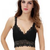 neue Mode Spitzen Dralette Top Damen und Tanks Schwarze und Weisse BHs Weste Mode Kleid für Damen