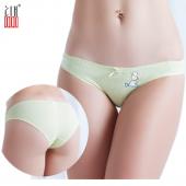 zihooo Damen süß Bogen Unterhose sexy Unterwäsche Baumwolle heißen slip wenig Taille für Mädchen Dreieck Print