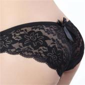 Damen sexy Spitzen slips hohl waren Blumen Bogen knoten Unterwäsche slips