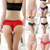 sexy Damen Spitzen solide g String String Unterwäsche slips dessous 7 Farben Damen