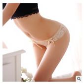 heißes Verkauf sexy Spitzen Höschen Nahtlose g String Unterwäsche Damen t waren Transparente dessous wenig Taille