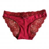 extrem Dünne Damen slips Nahtlose Transparente Bogen Blumen BeStickt täglichen Höschen plus Size Baumwolle Spitzen