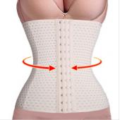 kein körper Taille Bauch trimmer Schwarz 4 Stahl knochen Taille trainer cincher Damen dessous gewicht zu Verlieren