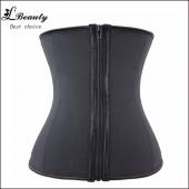 Haken und reißverschluss latex Taille trainer sexy Taille Ausbildung Korsetts underbust Taille cincher Korsett körper